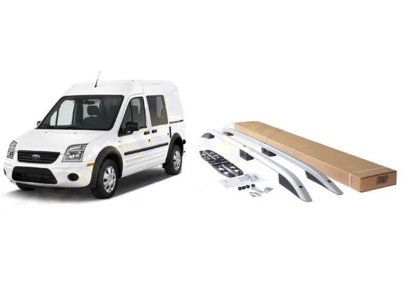 NİKEN Ford connect tavan çıtası port bagaj taşıyıcı uzun gri 2002 / 2015