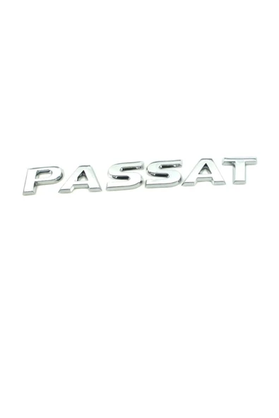 AUTOGP Vw passat bagaj yazısı arması krom paslanmaz - 3