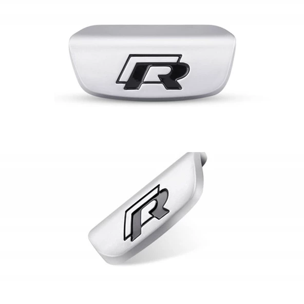 Space Vw R direksiyon logosu arması amblemi siyah