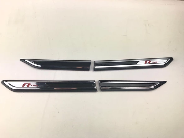Space Vw rline çamurluk logosu arması amblemi 4 adet kırmızı
