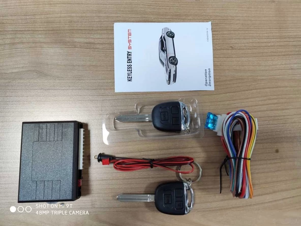 AEMPART UZAKTAN KUMANDA AÇMA KAPAMA TOYOTA TİP ANAHTARLI