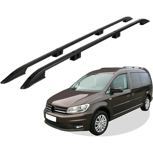 NİKEN Vw caddy maxi tavan çıtası port bagaj taşıyıcı siyah 2004 / 2021