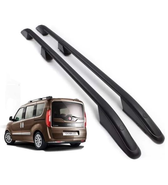 NİKEN Fiat doblo 2 3 tavan çıtası port bagaj taşıyıcı siyah 2010 / 2020