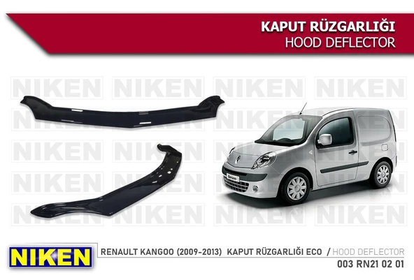 NİKEN Renault kango kaput rüzgarlığı koruyucu 2010 / 2013