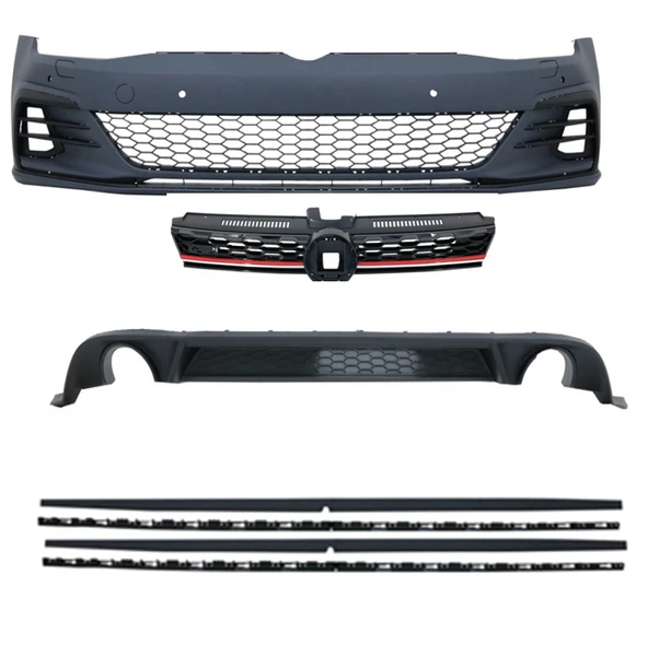 AUTOGP Vw golf 7 7.5 görünüm gti body kit tampon seti komle 2012 / 2017 - Resim 2