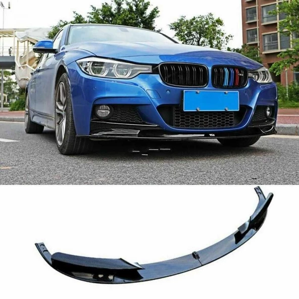 AUTOGP Bmw F30 ön tampon altı lip m-performane pianoblack