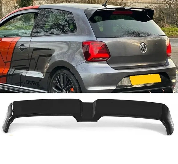 AUTOGP Vw polo 6r 6c bagaj üstü spoiler oettinger pianoblack boyalı 2009 / 2019