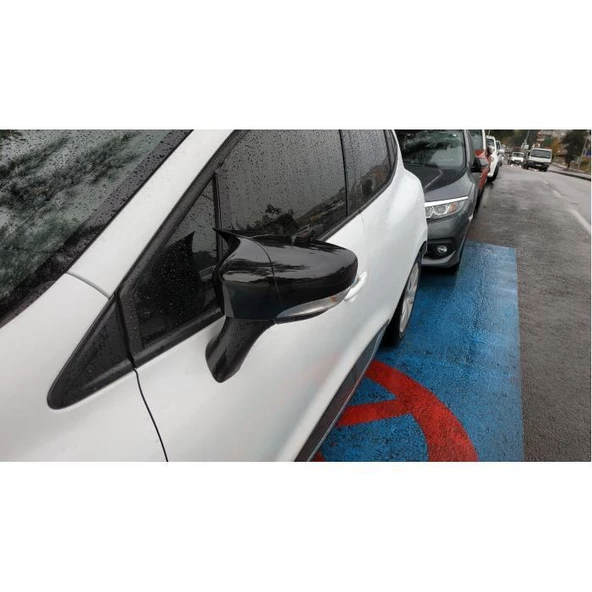 AUTOGP Renault clio 4 ayna kapağı batman yarasa piano black