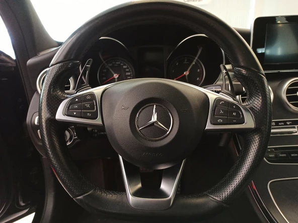 AUTOGP Mercedes gla glc gle direksiyon f1 vites kulakçık paddle shift siyah - 4