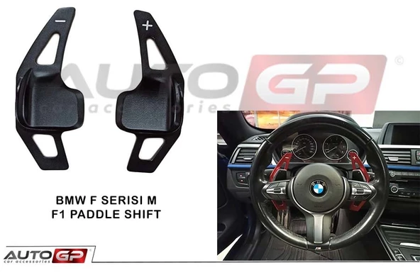 AUTOGP Bmw F20 m direksiyon f1 vites kulakçık paddle shift siyah