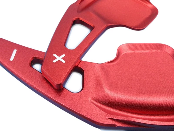 AUTOGP Bmw f30 m direksiyon f1 vites kulakçık paddle shift kırmızı - 2