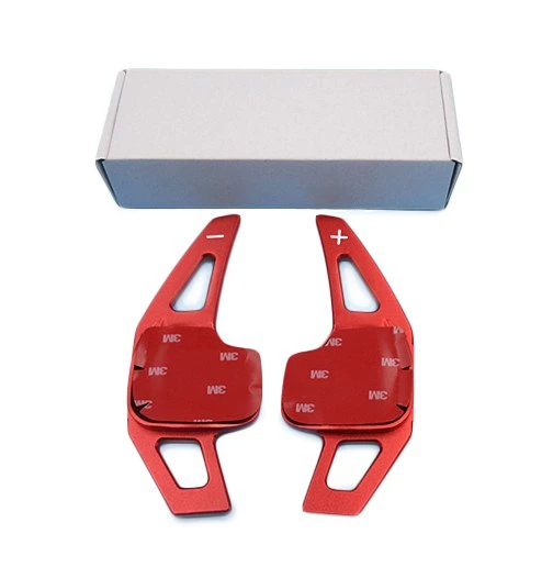 AUTOGP Bmw f10 m direksiyon f1 vites kulakçık paddle shift kırmızı - 4