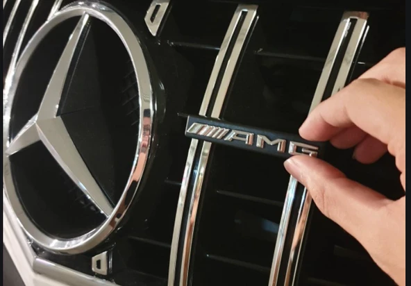 AUTOGP Mercedes cla gtr ön panjur ızgara seti amg 2012+ w117 - 3