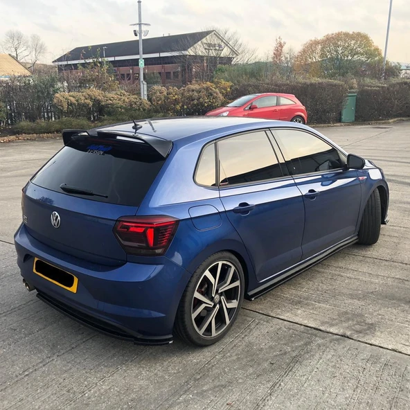 AUTOGP Vw polo mk6 bagaj üstü spoiler oettinger pianoblack boyalı 2019+ - 2
