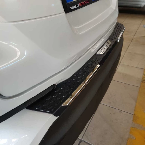 AUTOGP Toyota chr arka tampon üst kaplama koruma plastiği - 2