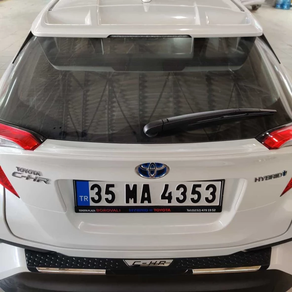 AUTOGP Toyota chr arka tampon üst kaplama koruma plastiği - 3