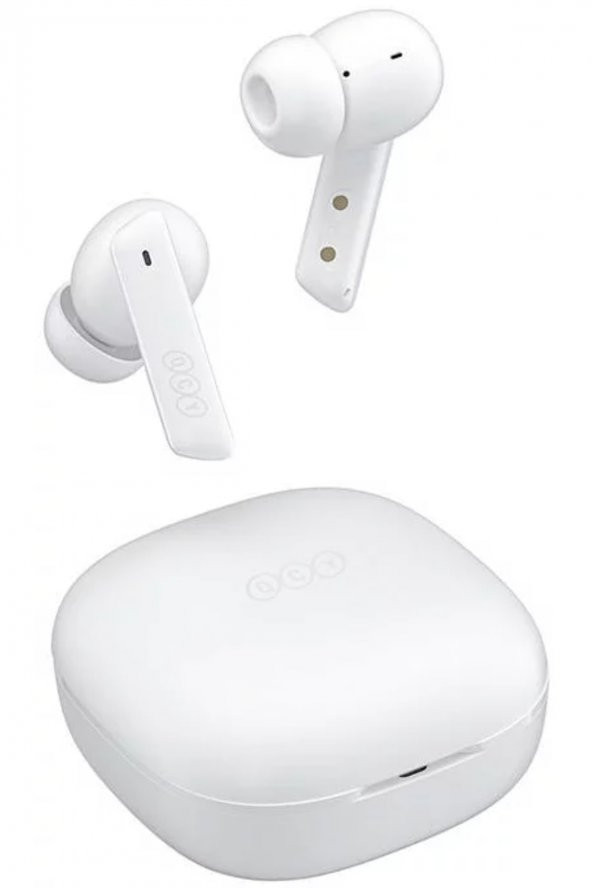 Melobuds Anc Bluetooth 5.2 Tws Beyaz Kulaklık (QCY Türkiye Garantili) - 1