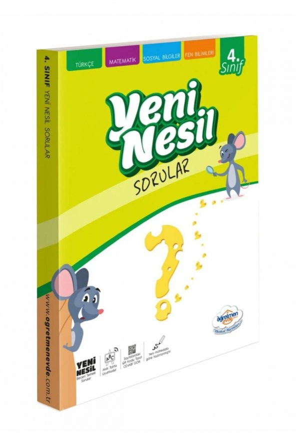 Öğretmen Evde Yayınları 4. Sınıf Yeni Nesil Sorular Kitabı