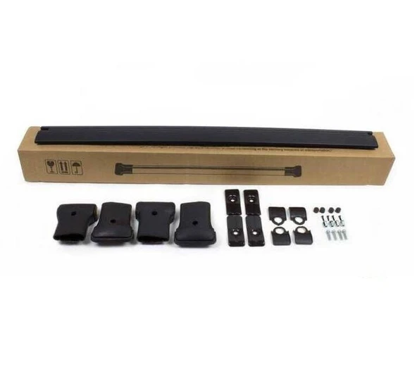 NİKEN Araç üstü ara atkı tavan barı bagaj ayakları taşıyıcı siyah 105cm. arabar - 3