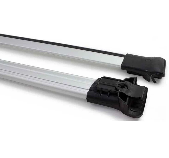 NİKEN Araç üstü ara atkı tavan barı bagaj ayakları taşıyıcı alüminyum 138cm. arabar - 2