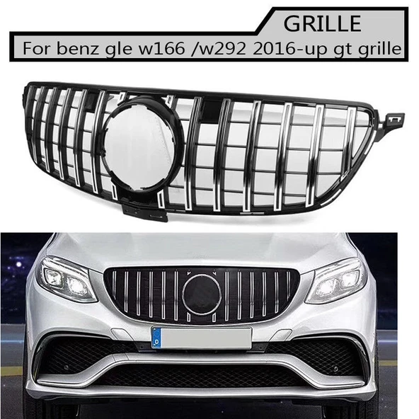 AUTOGP Mercedes w166 gle gtr ön panjur ızgara seti amg 2016+ - 2