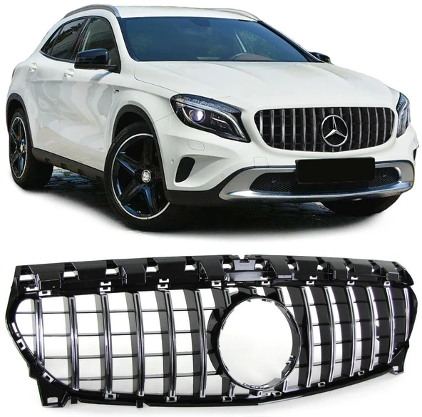 AUTOGP Mercedes gla gtr ön panjur ızgara seti amg X156 ürün görseli 1