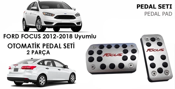 AUTOGP Ford focus pedal seti takımı geçmeli otomotik 2012 / 2019