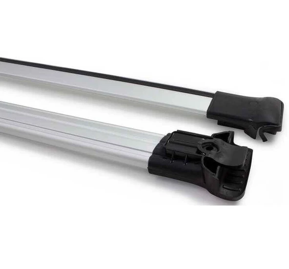 NİKEN Araç üstü ara atkı tavan barı bagaj ayakları taşıyıcı alüminyum 122cm. arabar - 3