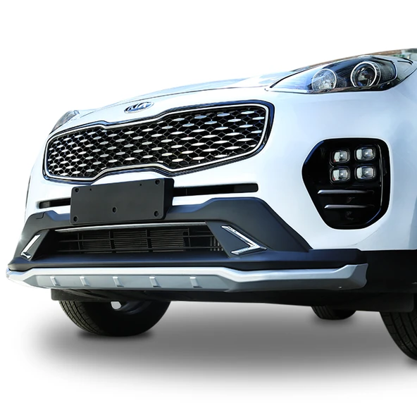 AUTOGP Kia sportage ön ve arka tampon koruma difüzör 2016 / 2019 - 2