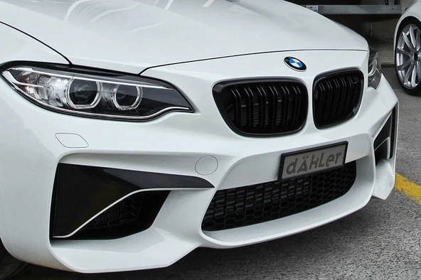 AUTOGP Bmw F22 ön panjur böbrek ızgara piano black 2014+