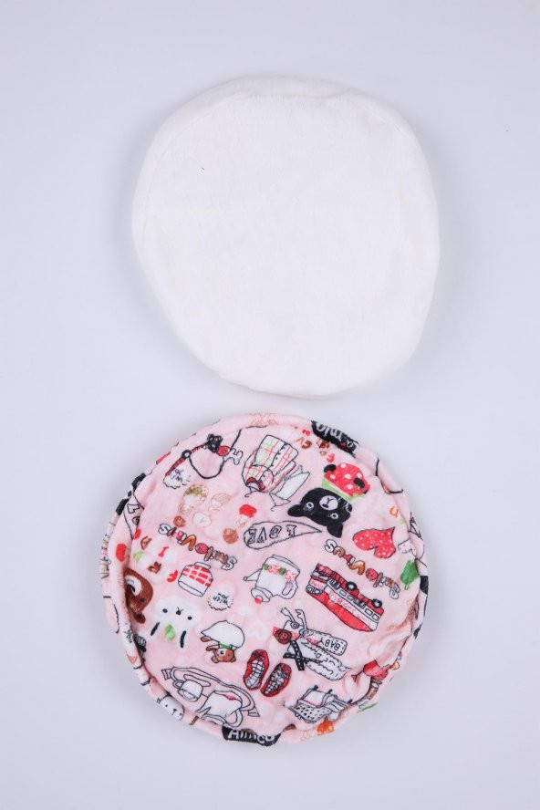 Babyhola Kız Erkek Bebek Aşçı Şapka 2'li Set 0-6 ay Hediyelik 42275 - 3