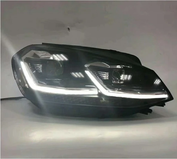 AUTOGP Vw golf 7 ön far lambası bi-xenon 2012 / 2016 j model krom 7.5 görünüm - 2