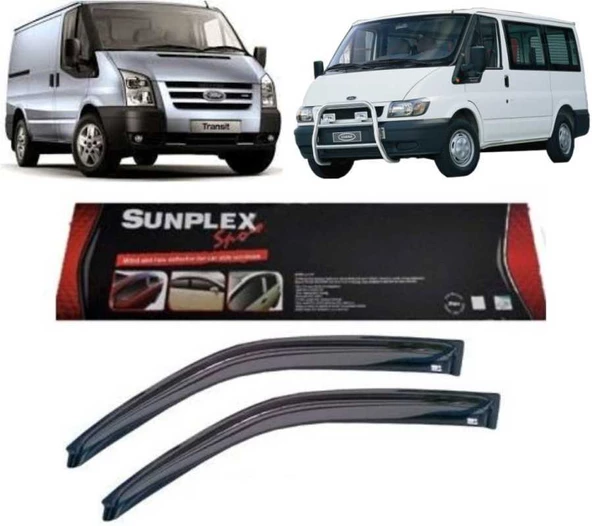 SUNPLEX Ford transit cam rüzgarlığı 2002 / 2013 sunplex mugen tip