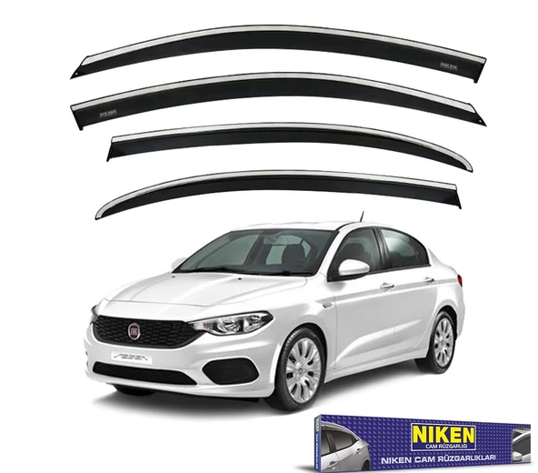 NİKEN Fiat egea cam rüzgarlığı kromlu niken
