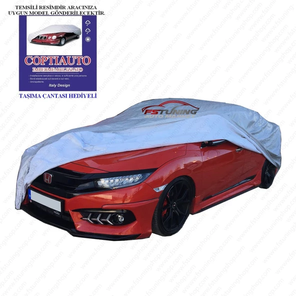 COPTİAUTO Hyundai coupe 2002+ süper lüks oto brandası örtüsü %70 müflonlu