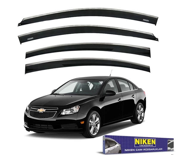 NİKEN Chevrolet cruze cam rüzgarlığı kromlu niken