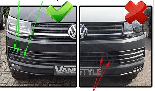 NİKEN Vw transporter t7 sis farı lambası çerçeveli - Resim 2