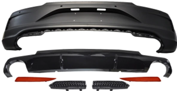 AUTOGP Vw scirocco r body kit tampon seti 2014 / 2018 - Resim 2