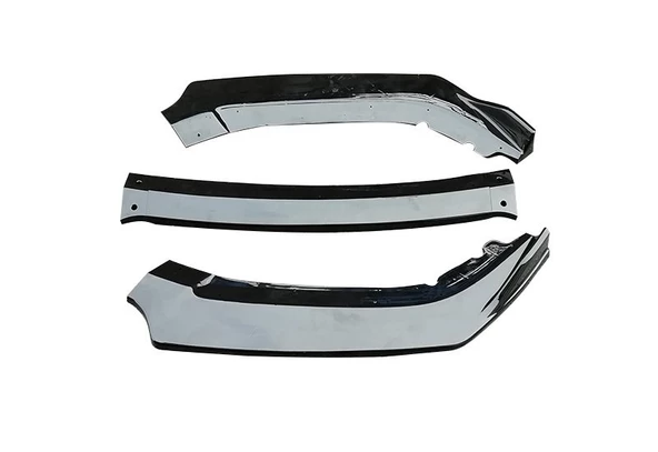 AUTOGP Honda civic fc5 uyumlu ön tampon altı lip 3 parça kulaklı - Resim 3