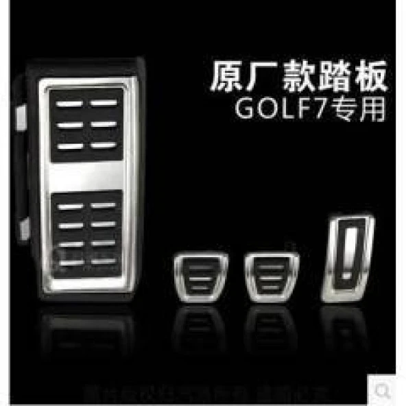 Vw Golf 7 pedal seti takımı geçmeli manuel