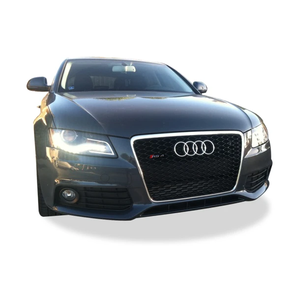 AUTOGP Audi a4 rs4 ön panjur ızgara 2008 / 2012 B8 krom siyah - 2