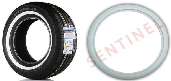 SENTİNEL Lastik yanağı 17,5 jant beyaz 4adet