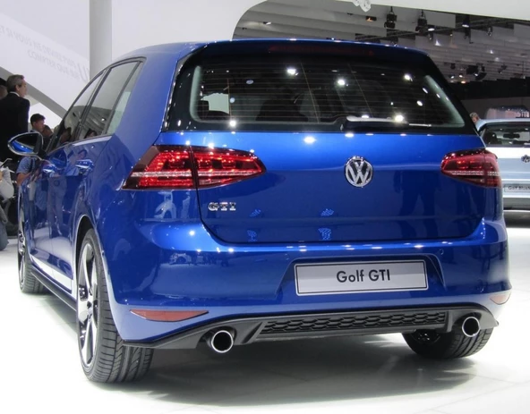 AUTOGP Vw golf 7 gti arka tampon difüzör çift çıkış