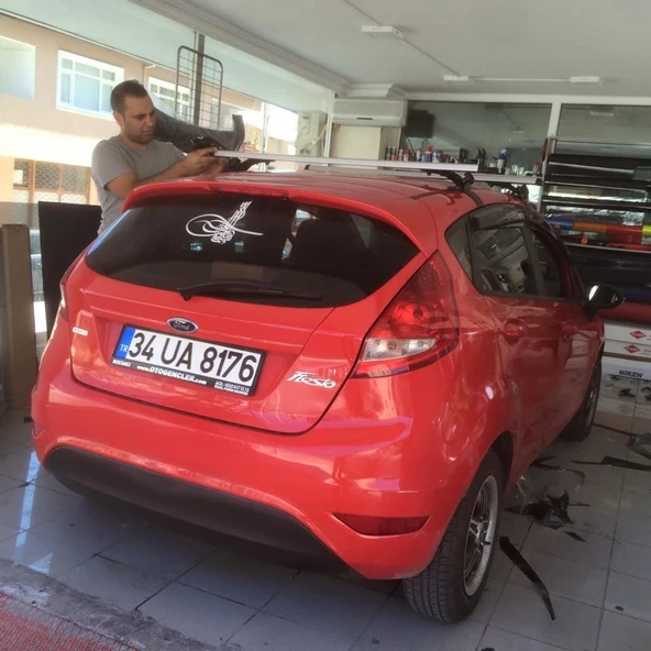 NİKEN Ford fiesta üst bagaj oluksuz alüminyum