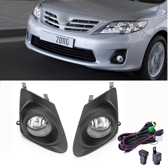 AUTOGP Toyota corolla sis lambası farı sağ sol takım 2010 - 2013