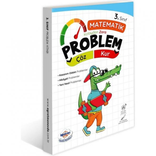 Öğretmen Evde Yayınları 3. Sınıf Problem Kur – Çöz Kitabı