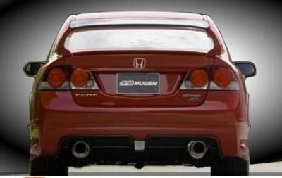 AUTOGP Honda civic fd6 uyumlu bagaj üstü spoiler yüksek boyasız 4 parça ürün görseli 1