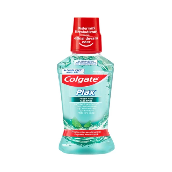 Colgate -250 ml - Plax Taze NANE Ferahlığı Ağız Bakım Suyu 250 ml