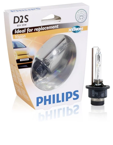 PHİLİPS D2S 4600K Xenon Ampulü Philips 85V 35W