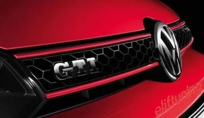 AUTOGP Vw golf 6 mk6 gti ön panjur ızgara kırmızı şeritli 2009+